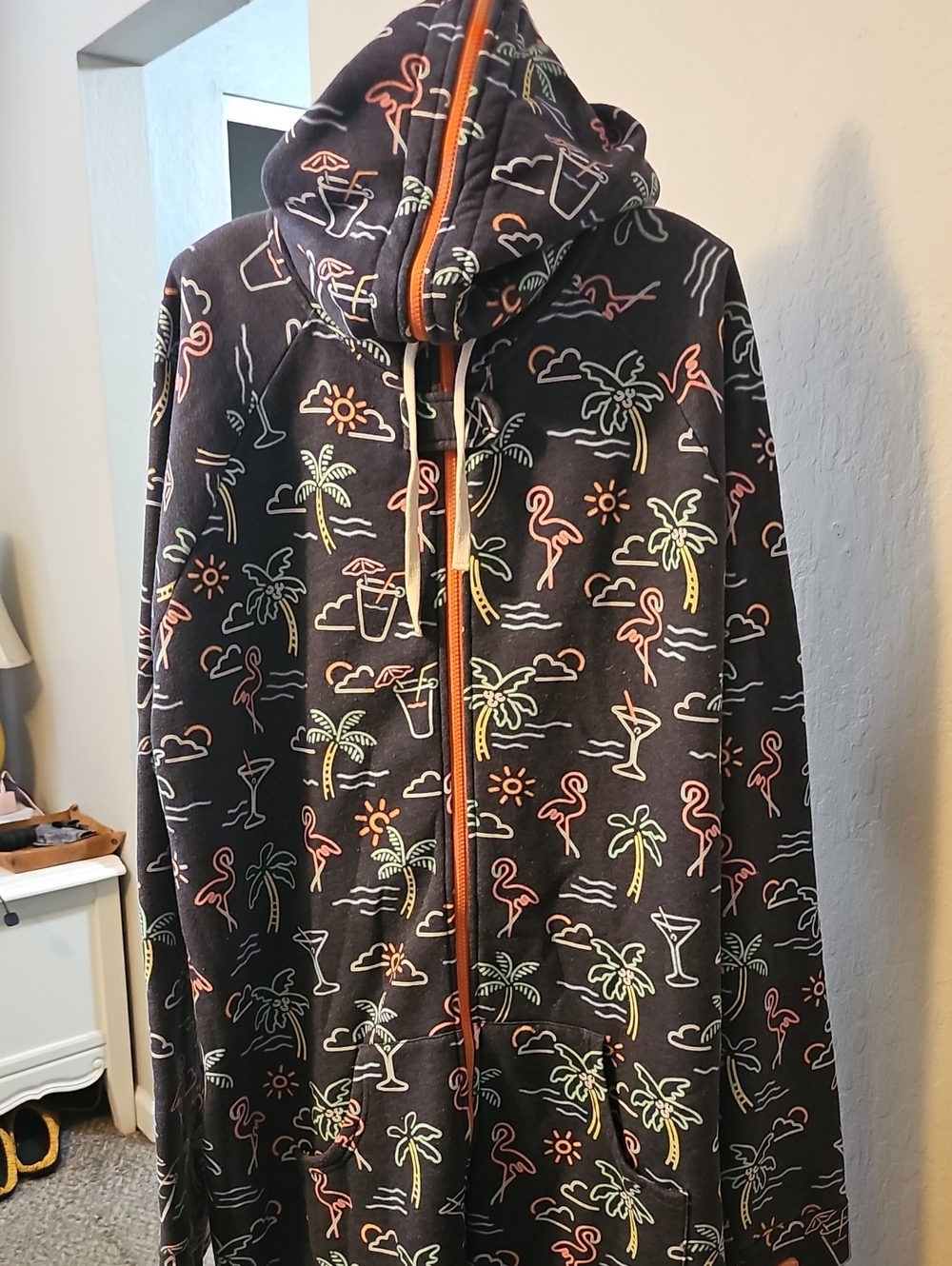 Chubbies Fun Blue Hawaiian Romper RARE
